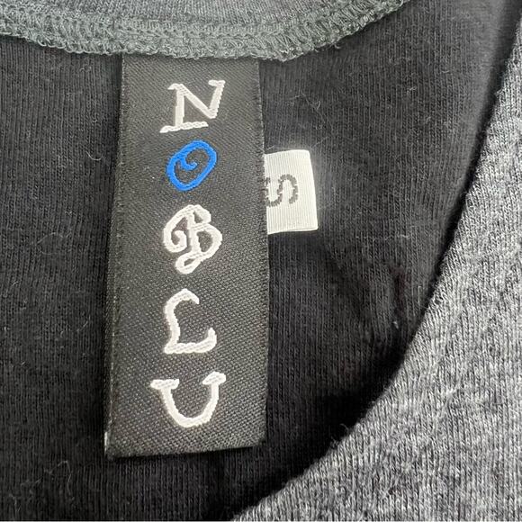 Noblu tent dress gray midi lagenlook sz S - Picture 3 of 6